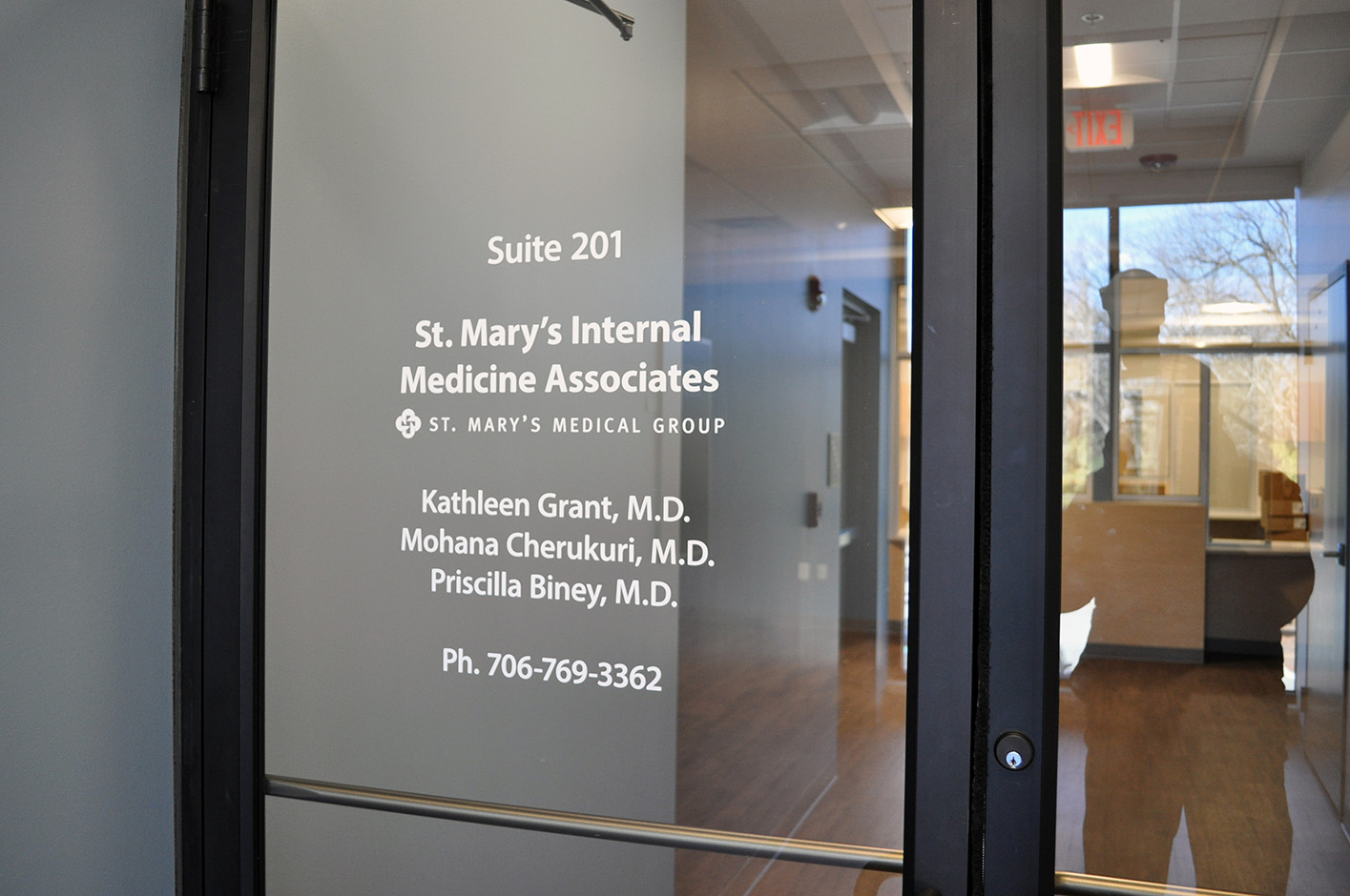 St. Mary's Internal Medical Associates: Front Door